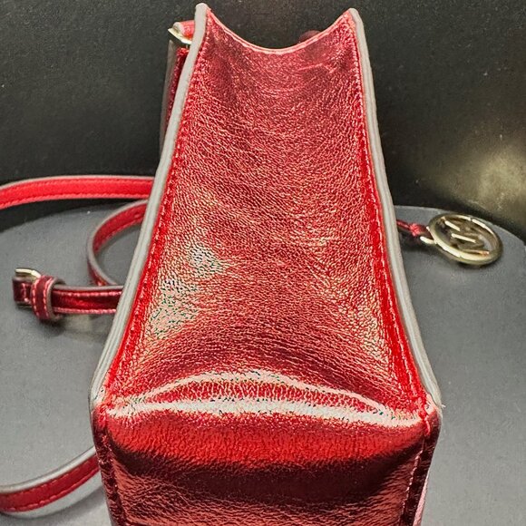 MICHAEL‎ KORS - MERCER XS Crossbody / Hand Bag - Red NWT - Picture 4 of 8